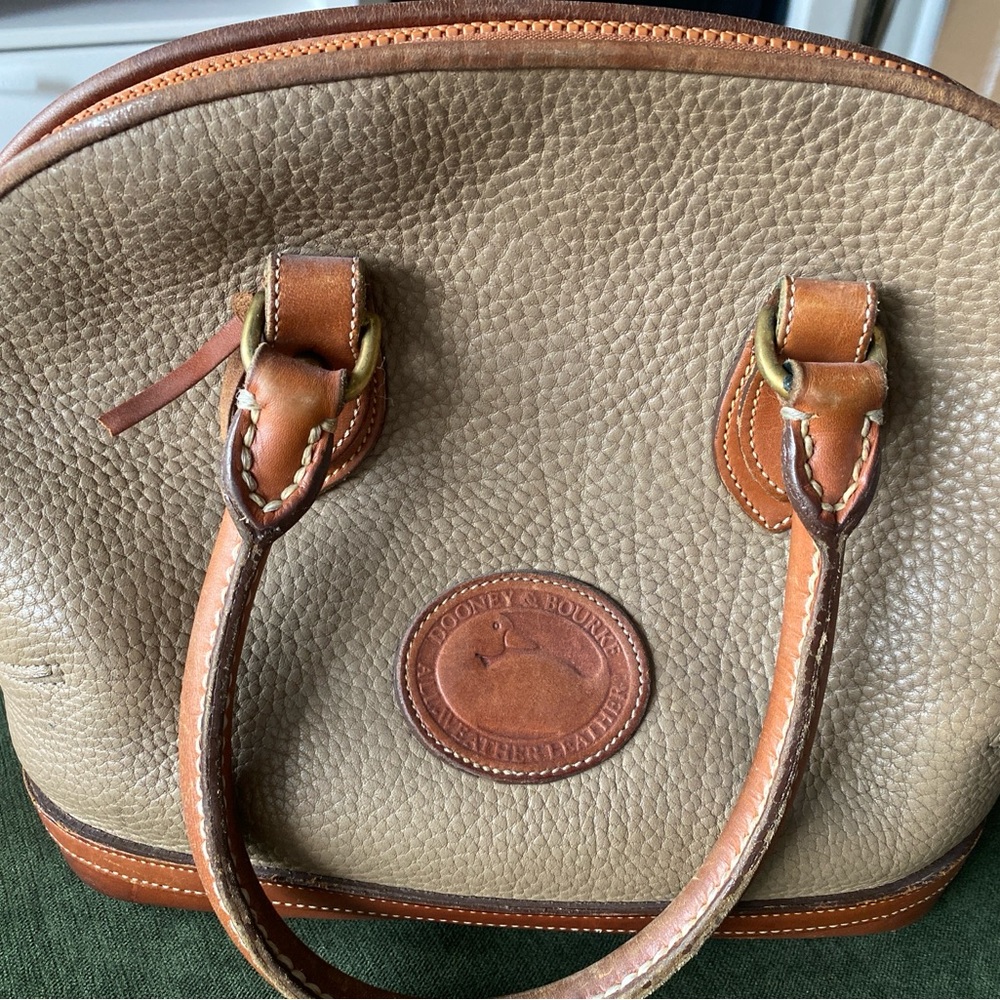 Half dome vintage Dooney and Bourke handbag